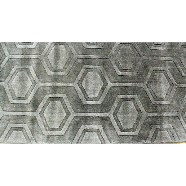nuLoom 9' 5'' X 7' 6''  'Chelsea' Gray Area Rug