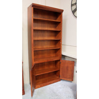 Creative Ideas Mission Oak Bookshelf w/Cabinet
