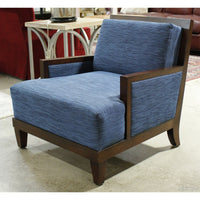 HBF 'Barbara Barry' Blue Lounge Chair