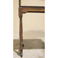 Walnut Lectern Bookstand on Casters