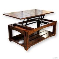 Hammary Rustic Lift-Top Coffee Table