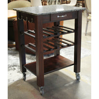 Kitchen Island w/Granite Top