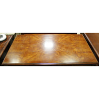 Drexel Patterned Burl Veneer Writing Desk