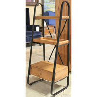 Rustic Ladder Style 3 Tier Shelf