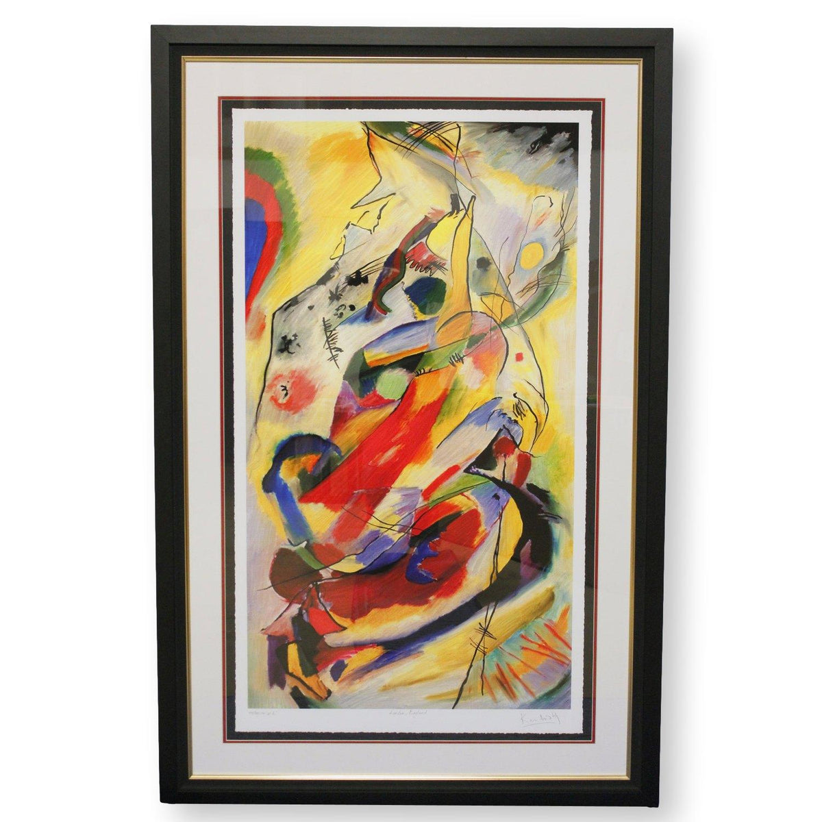 Gallery Framed Art Print 'Painting Number 200' By Kandinsky