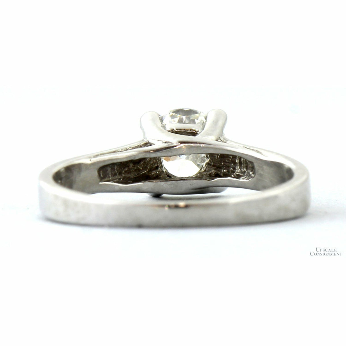 0.85ct GIA Diamond Platinum Engagement Ring | 1.12ctw Set
