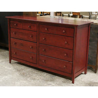 Nadeau Furniture Cherrytone 8 Drawer Dresser
