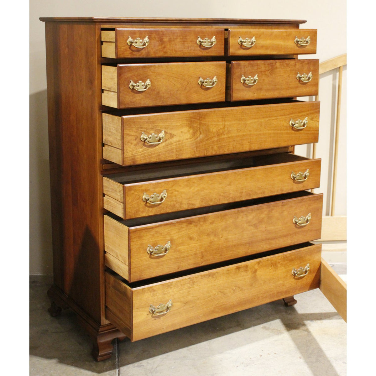 Leopold Stickley Colonial Style Chest of Drawers