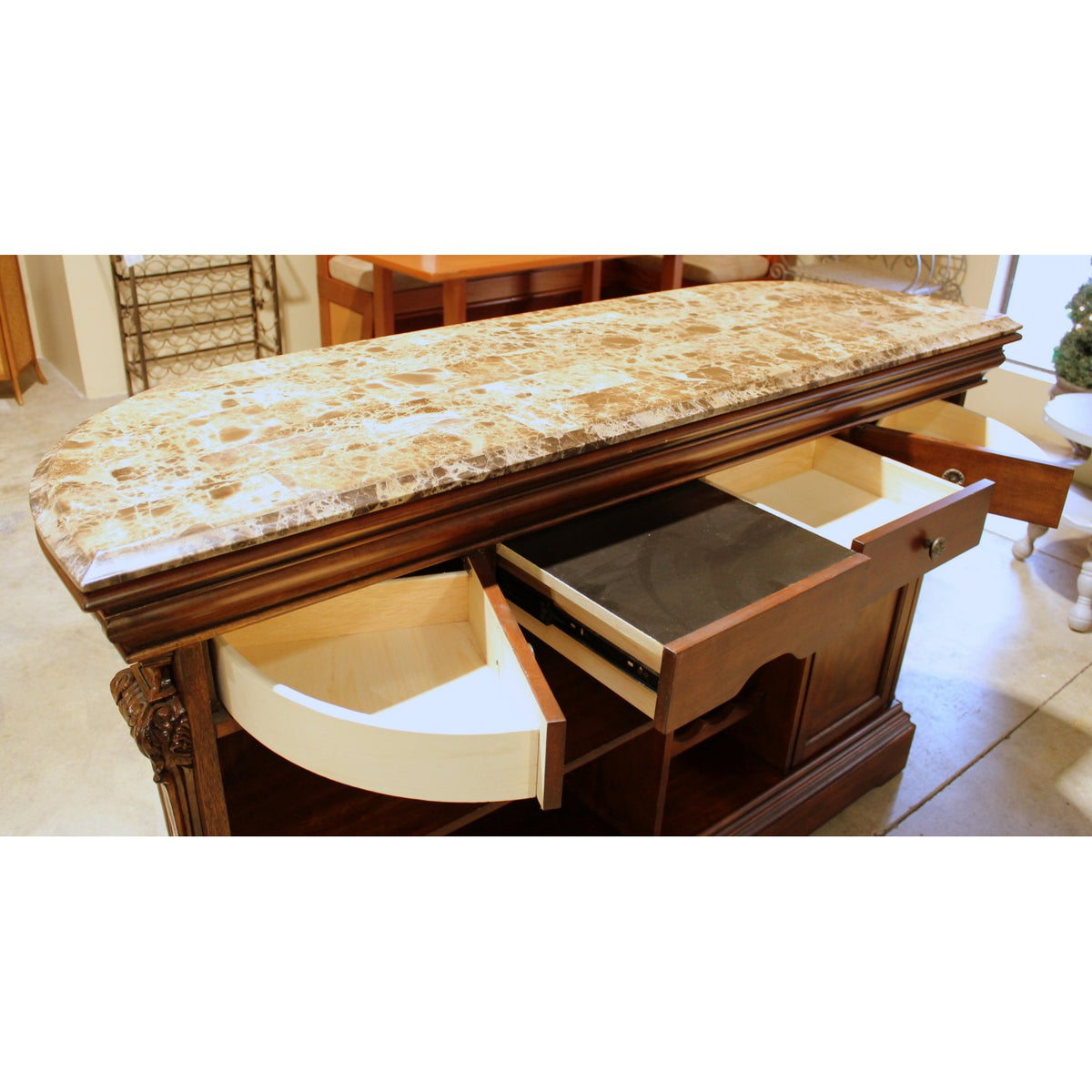 Marble Top Bar