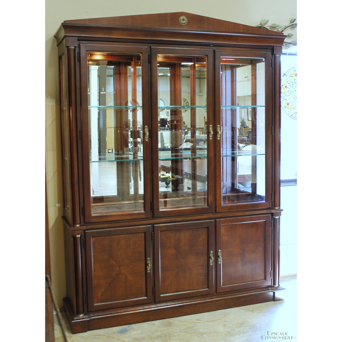 Ethan Allen 'Sable' China Cabinet