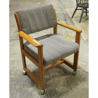 Set of 4 Dining Chairs on Casters