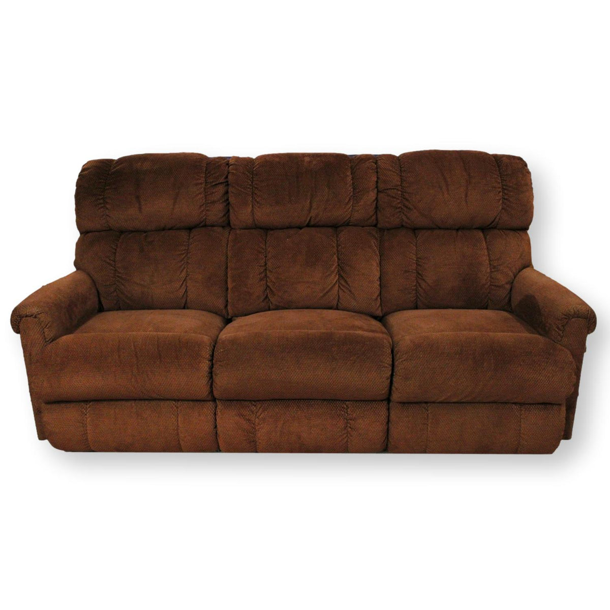 La-Z-Boy Brown Double Reclining Sofa
