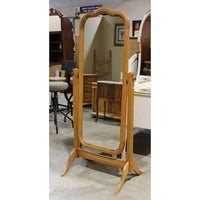 Nostalgia Oak Cheval Mirror