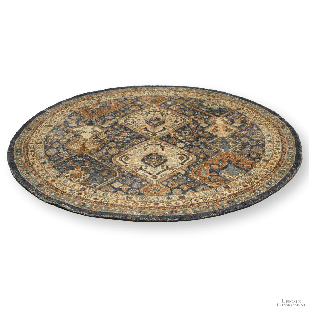 Pottery Barn 6' Round 'Mahalia' Wool Area Rug