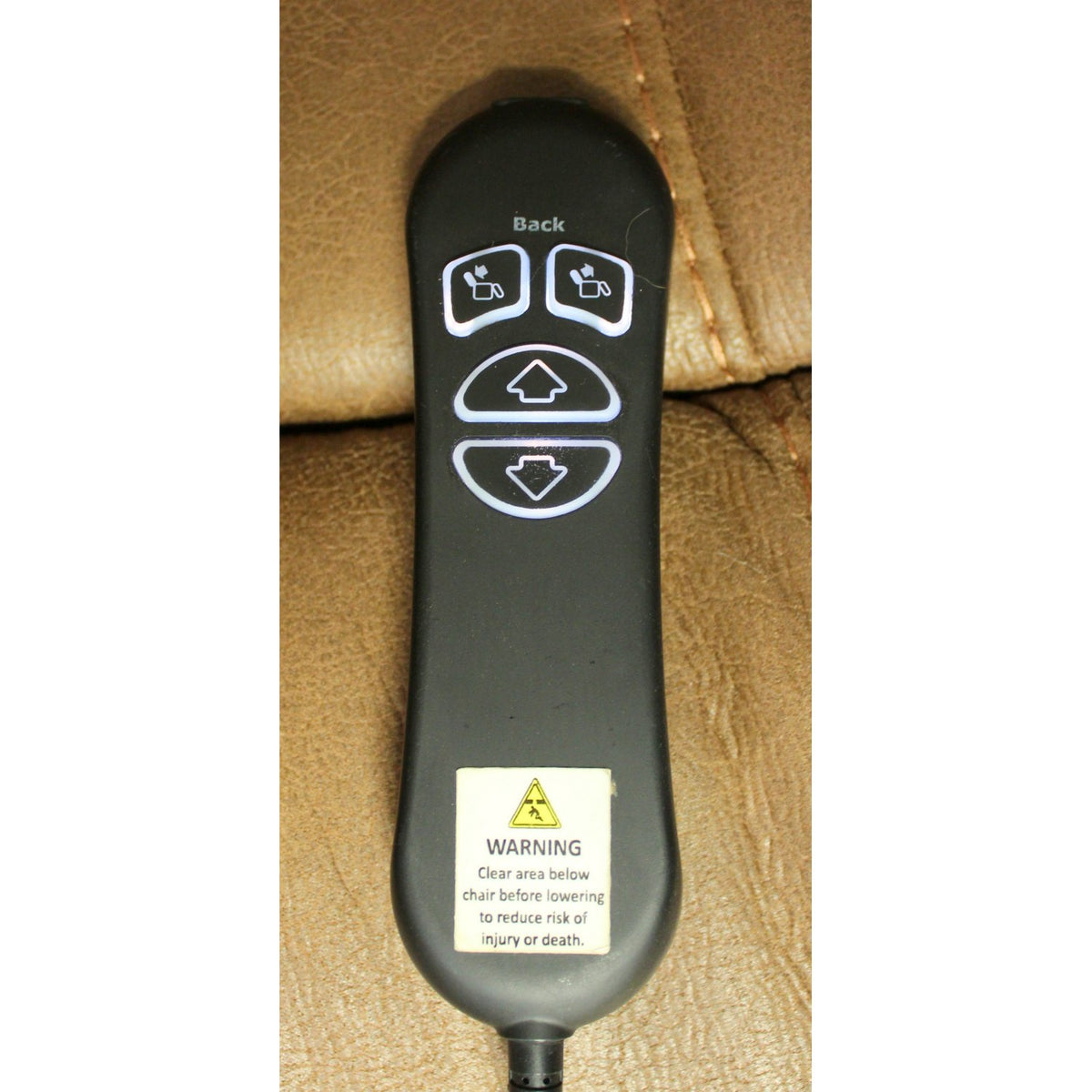 Ashley Caramel Dual Motor Power Lift Recliner