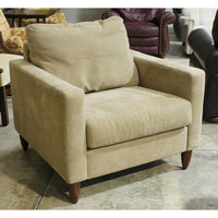 Crate & Barrel Tan Club Chair