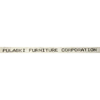 Pulaski Narrow Pine Lighted Curio Cabinet