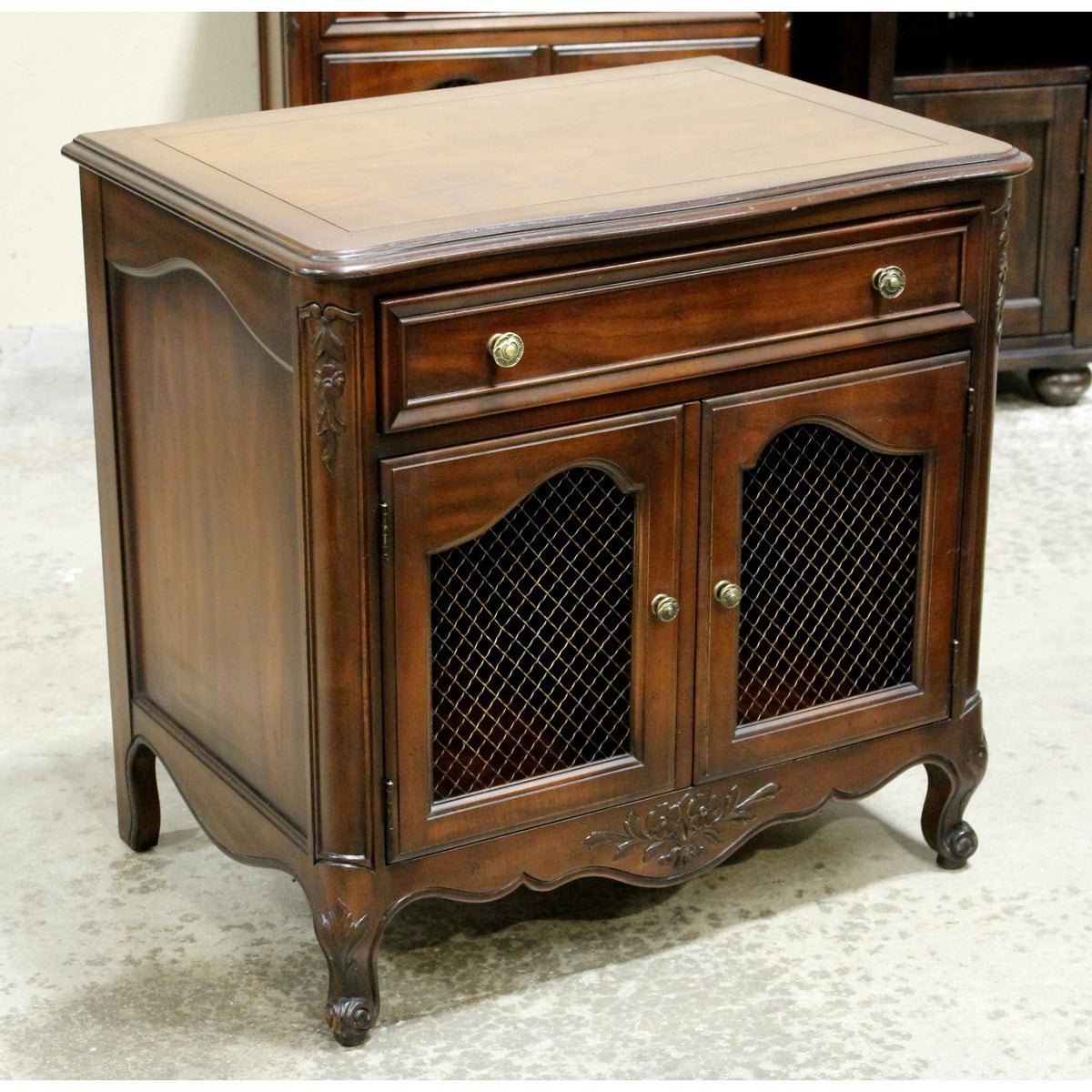 Kindel French Walnut Nightstand
