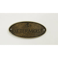 Uttermost White 2-Door Cabinet