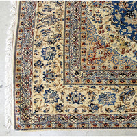 8' 1'' X 11' 3'' Blue & Tan Area Rug