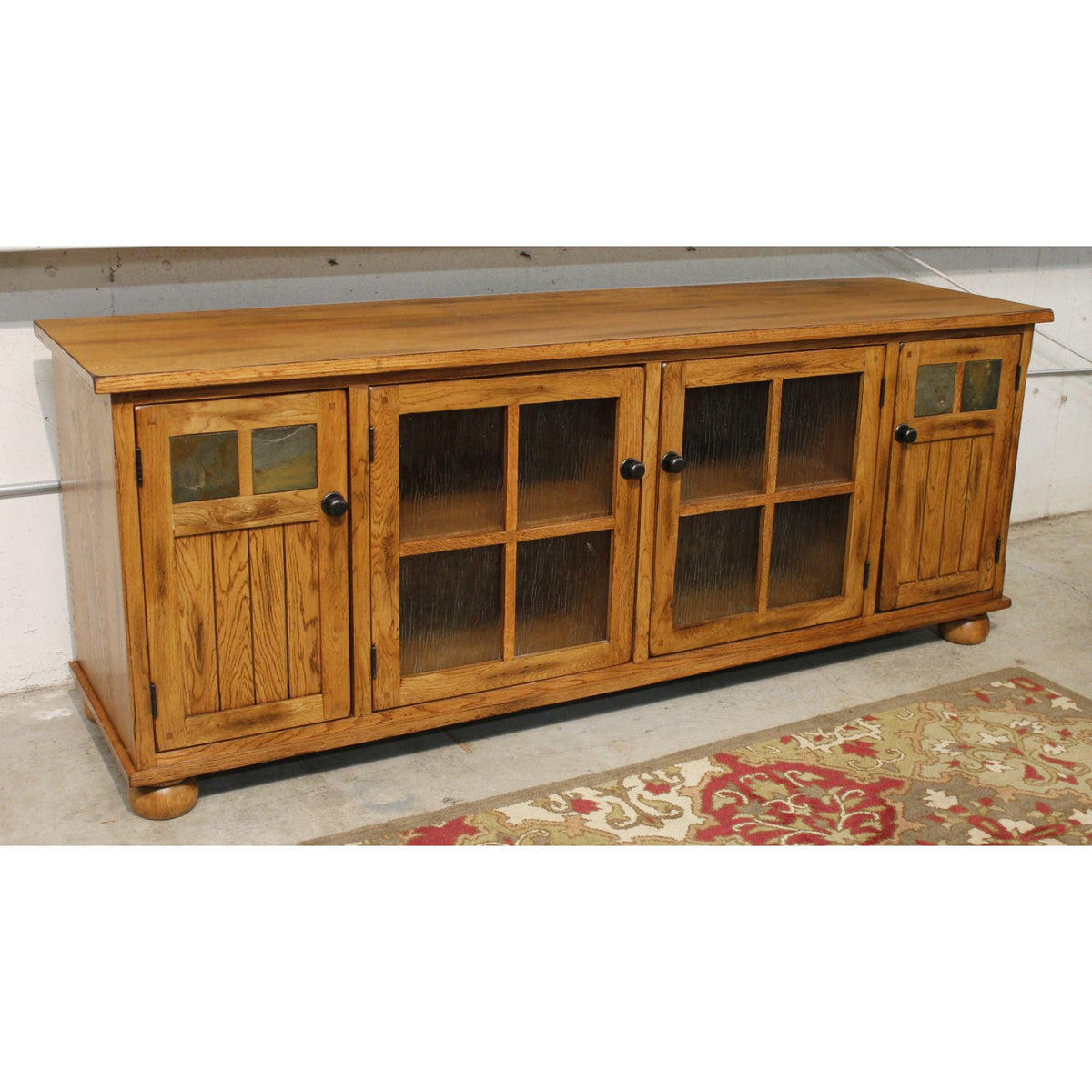 Mission Oak Media Console