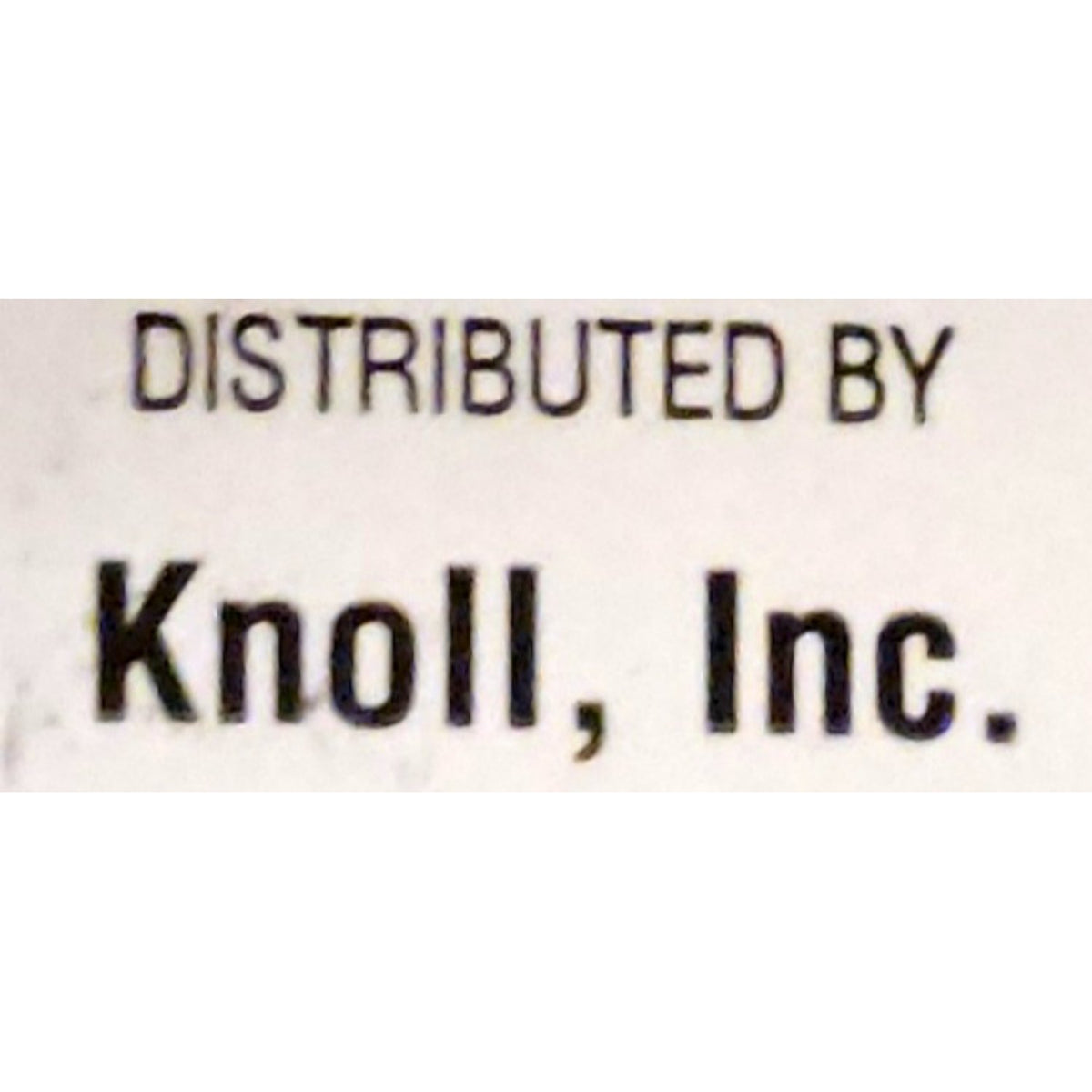 Knoll 'Sapper' Leather Executive Office Chair