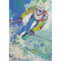 Limited Edition Artwork "Olympic Slalom" by Leroy Neiman