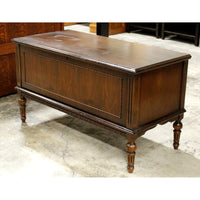 Vintage Walnut Cedar Lined Blanket Chest