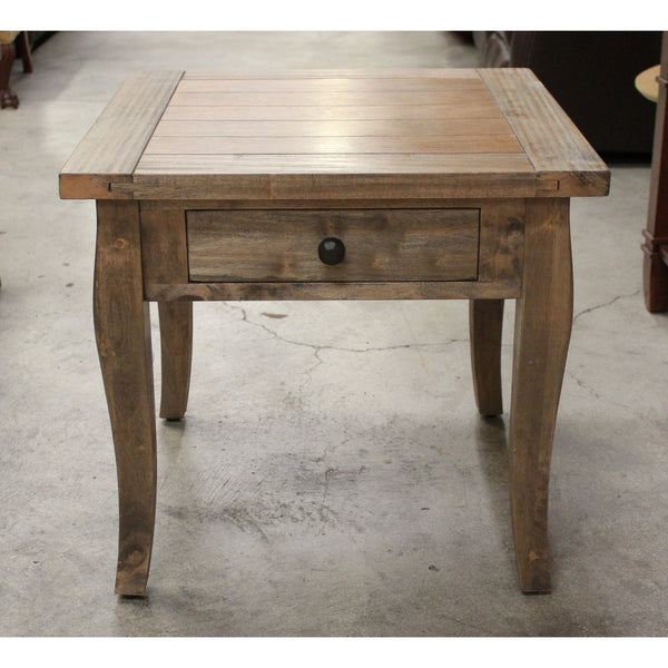 World Market Beachwood Rustic End Table