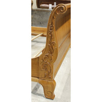 Ethan Allen Queen Sleigh Bed