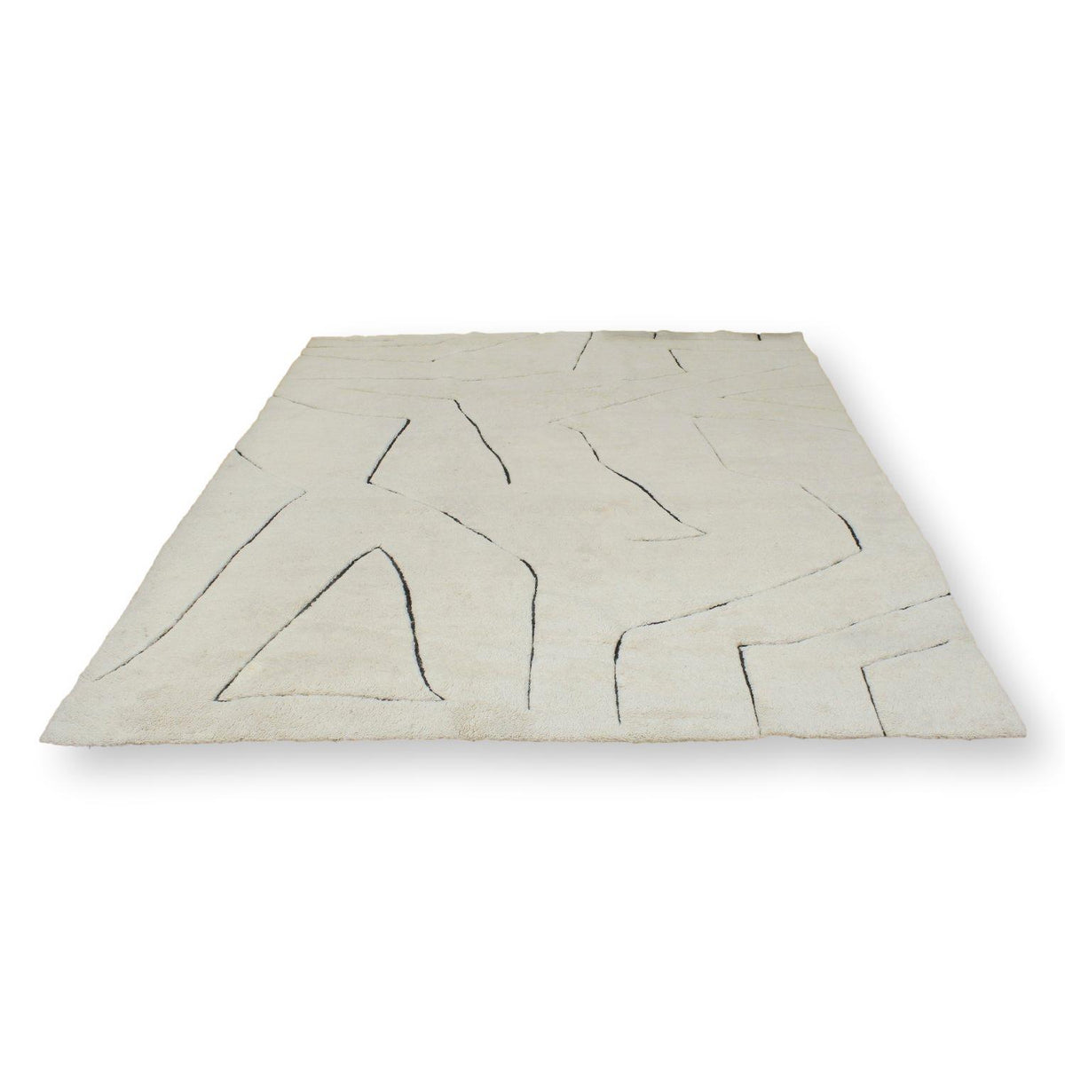 CB2 8' 10'' X 11' 10'' 'Myriad' Handknotted Area Rug