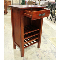 Wine Shelf w/Drawer