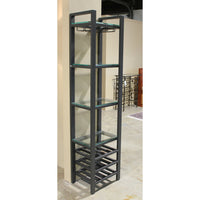 Crate & Barrel Tall Wine Rack