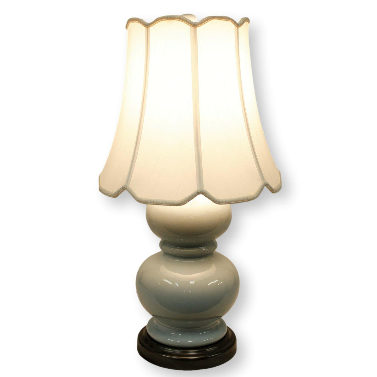 Pottery Barn 'Alexis' Blue Ceramic Table Lamp