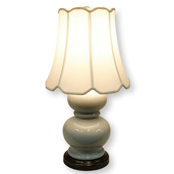 Pottery Barn 'Alexis' Blue Ceramic Table Lamp