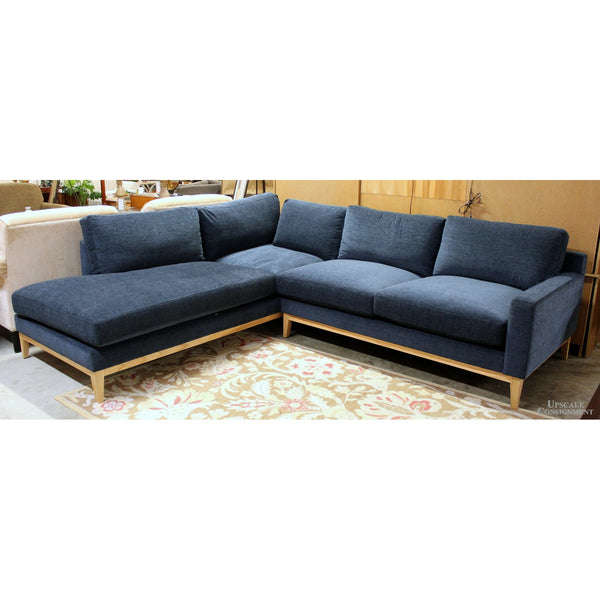 Made Right 'Big Sur' Sectional w/Bumper - New Condition!