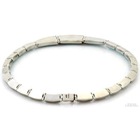 Vintage Mexican 950 Silver Robin's Egg Blue Turquoise Inlay Necklace