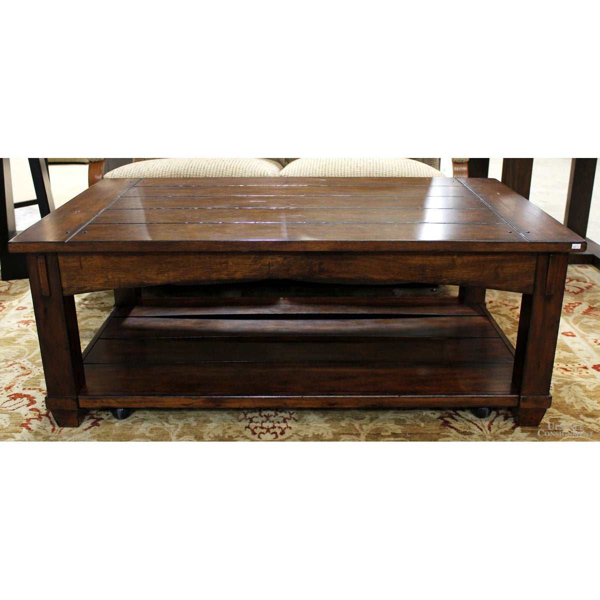 Hammary Rustic Lift-Top Coffee Table