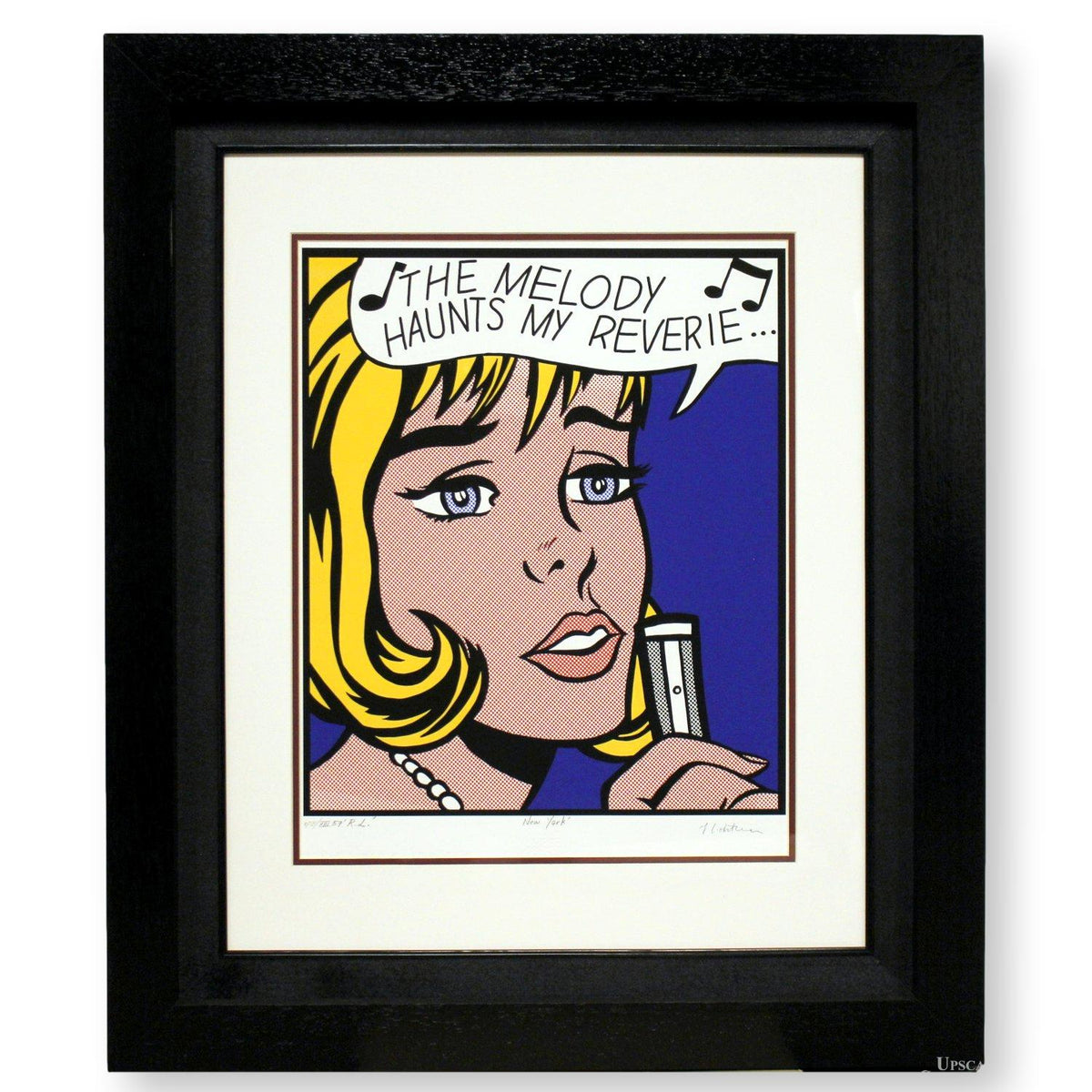 "The Melody" by Roy Lichtenstein