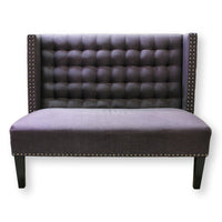 Home Meridian Int'l. Plum Settee