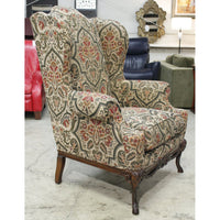 Henredon Tapestry Wingback Chair