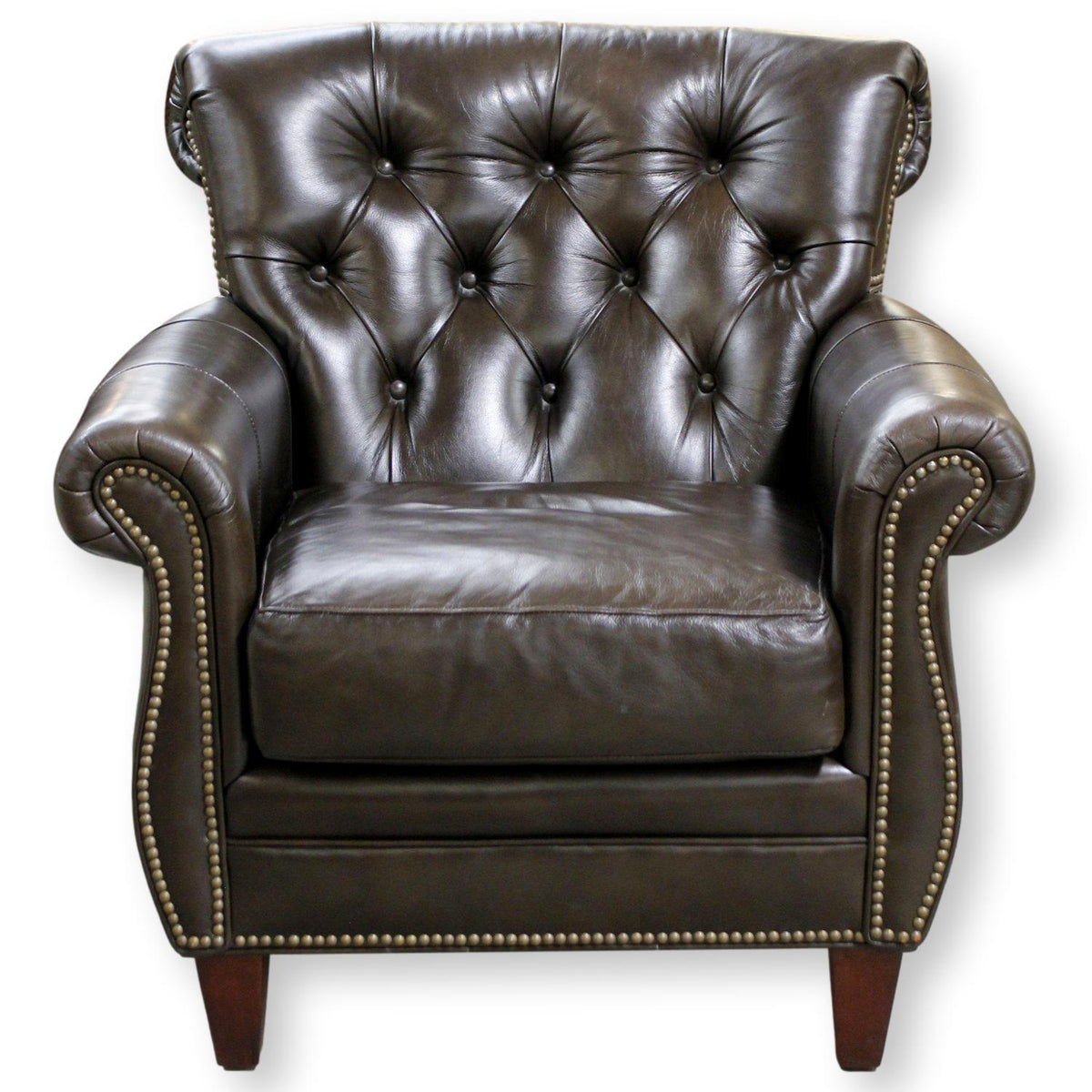 Bradington Young Leather Club Chair