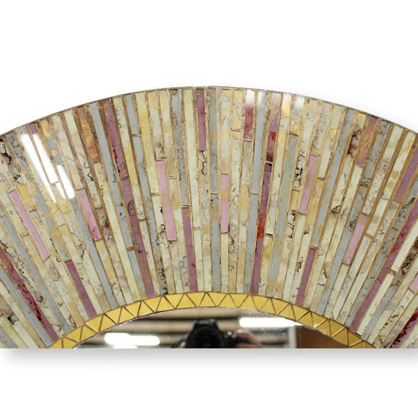 Pier 1 Imports Round Mosaic Wall Mirror