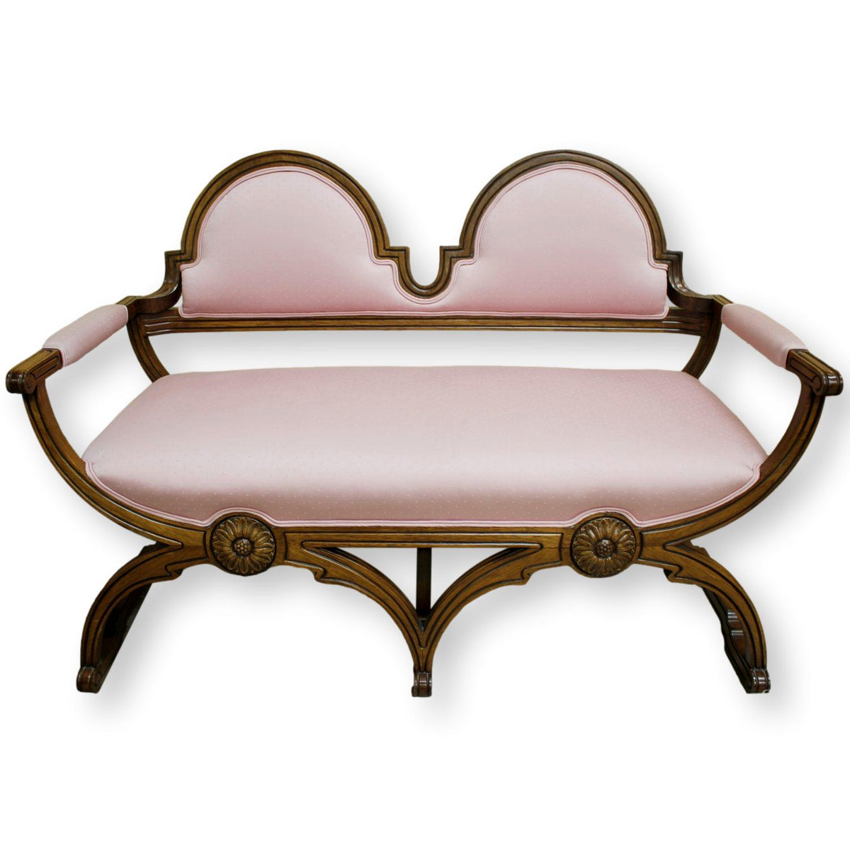 Antique Pink Settee