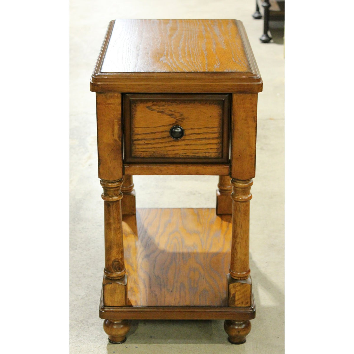 Ashley Narrow Oak End Table