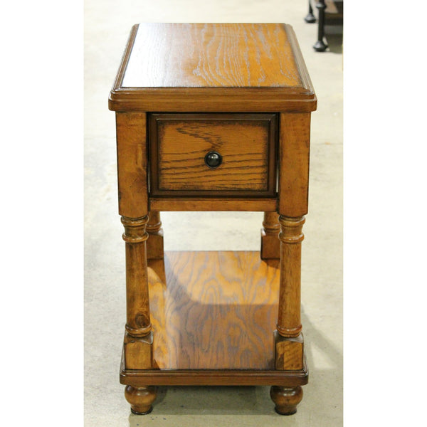 Ashley Narrow Oak End Table