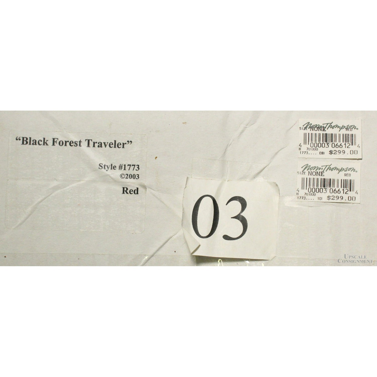 Lynn Haney 'Black Forest Travelor' 19'' Santa Figure