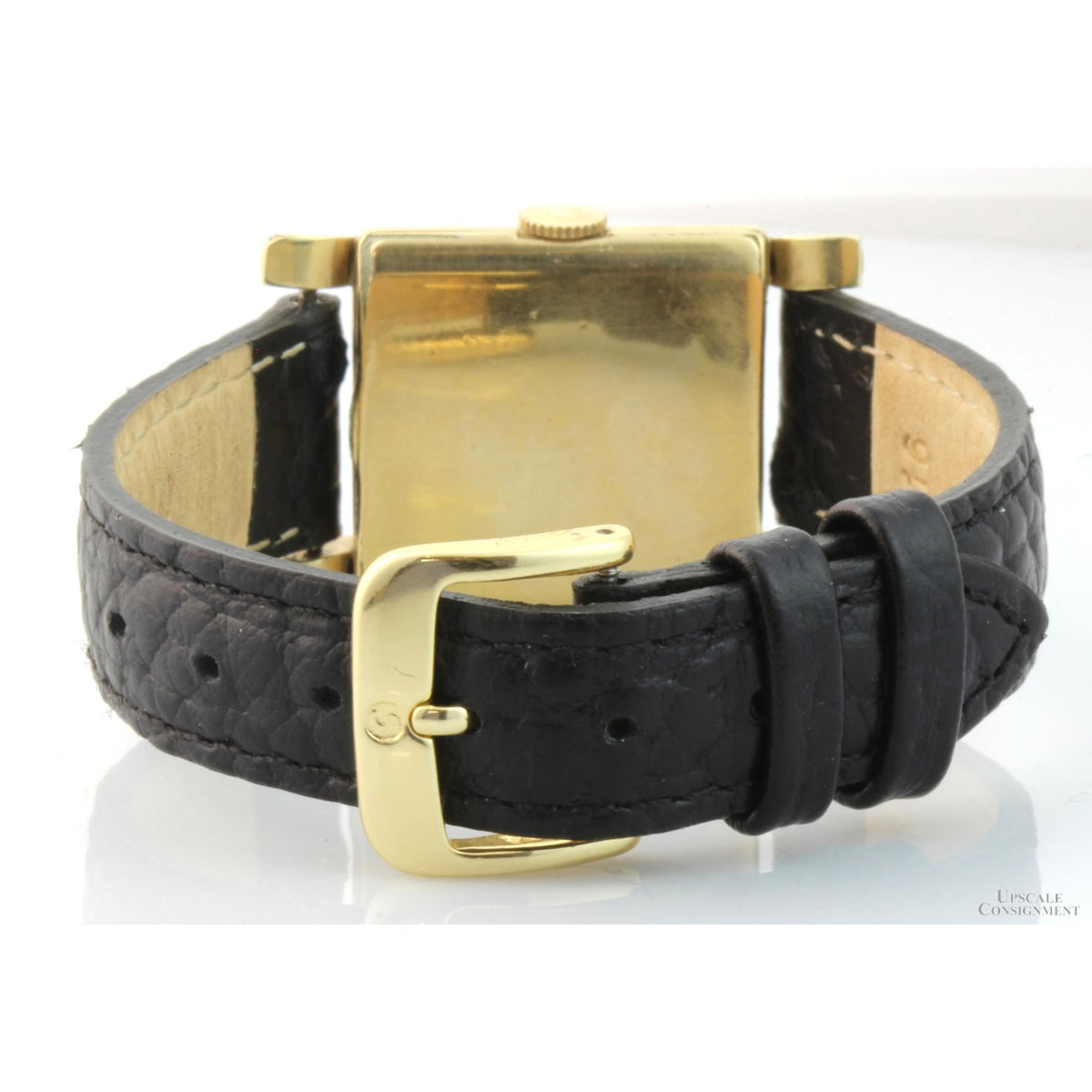 Mid-Century 21J Mechanical Manual-Wind Men's 14K GF Dress Watch