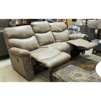 La-Z-Boy Mottled Brown Dual Reclining Sofa