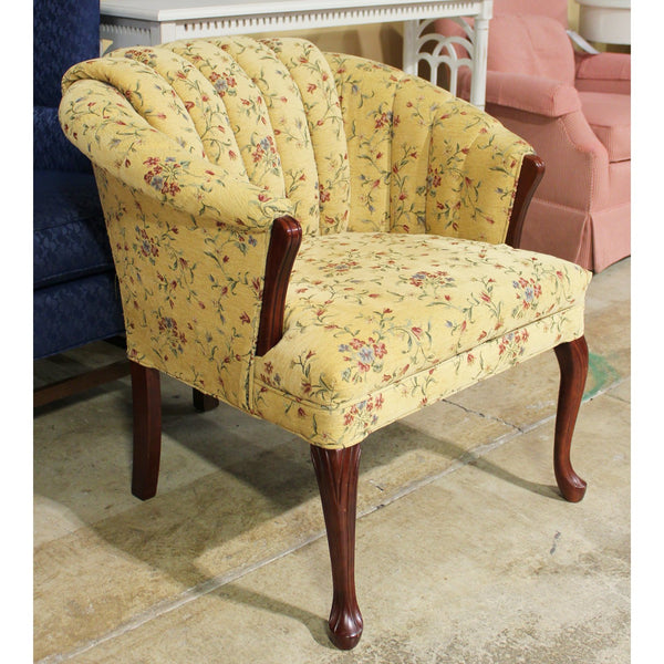 Best Chairs Yellow Channelback Chair